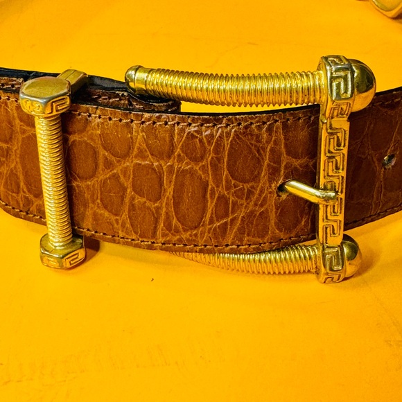 Franco Masotti Brown Leather Belt - Picture 5 of 14